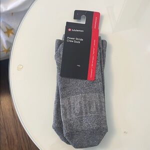 lululemon athletica Gray Athletic Socks